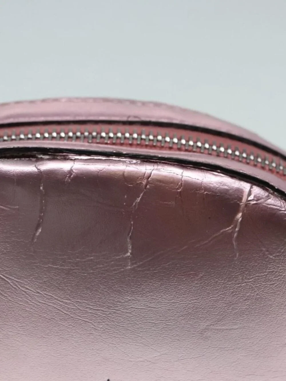 GUCCI Shoulder Bag Leather Pink Silver 550756 Auth 89608
